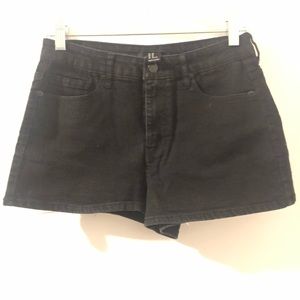 H&M High waisted jean shorts